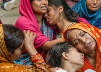 A family from Bihar is mourning the tragic loss of three of its members in stampede at New Delhi Railway Station