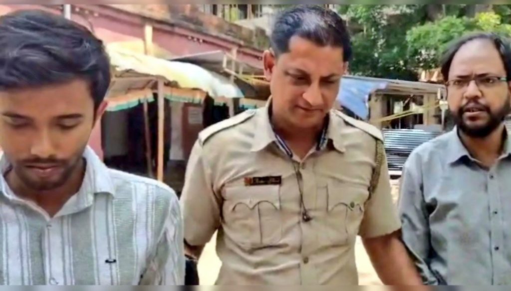 Two Sanatani Ekta Manch members, Chandan Malakar and Progyajit Mondal arrested for pasting Pakistani flag.