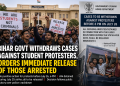 Bihar Government Withdraws Cases Against Student Protesters, Orders Immediate Release of Arrested Youth