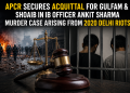 APCR Secures Acquittal for Gulfam and Shoaib in IB Officer Ankit Sharma Murder Case Linked to the 2020 Delhi Riots