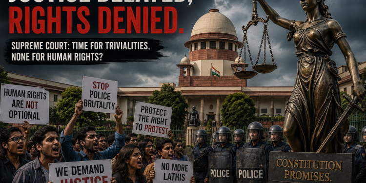 Justice Delayed: Supreme Court Finds Time for Minor Issues, Not Human Rights