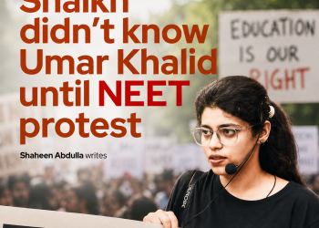 Amreen Shaikh Clarifies She Knew Umar Khalid Only After the NEET Protest