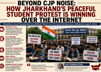 Beyond the CJP Debate: Jharkhand’s Peaceful Student Protest Wins Hearts Online
