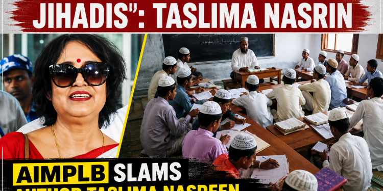 AIMPLB Slams Taslima Nasreen for Controversial Comments on Madrassas